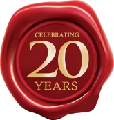 20+ YEARS IN BUSINESS BADGE GRAPHIC